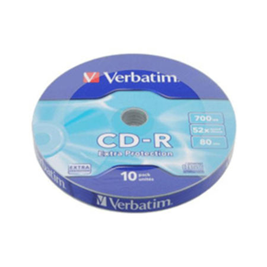 Picture of CD-R,VERBATIM, 700 MB,52X,spindle 10 kom EXTRA PRO.