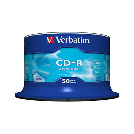Picture of CD-R,VERBATIM, 700 MB,52X,spindle 50 kom EXTRA PRO.