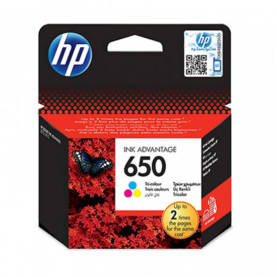 Picture of Tinta HP CZ102AE HP 650 Tri-color