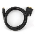 Picture of HDMI kabl, HDMItoDVI 1,8m M-M gold conn., BULK, GEMBIRD CC-HDMI-DVI-6