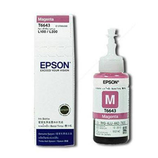 Picture of Tinta Epson T6643 MAGENTA 70ml C13T66434A