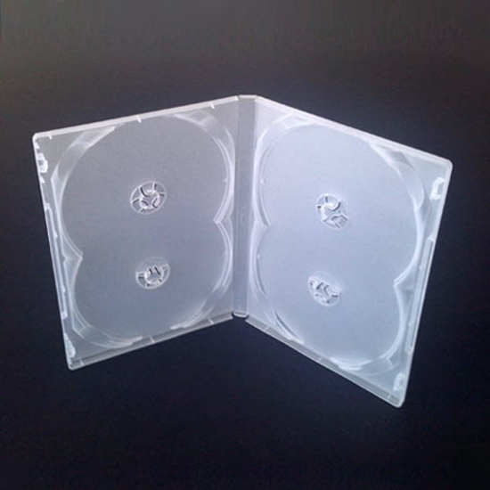 Picture of Omot za 4 DVD-a, PROZIRNI 14mm, DVD-4P