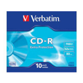 Picture of CD-R,VERBATIM, 700 MB,52X,10/1 EXTRA PRO.SLIM CASE
