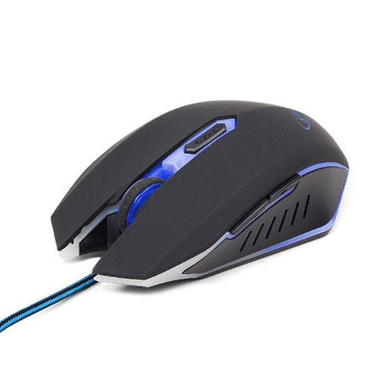 Picture of Miš GEMBIRD MUSG-001-B, USB, optical, gaming, full-speed, blue, 400-1600 dpi
