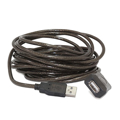 Picture of USB active extension cable 10m, GEMBIRD UAE-01-10M, black