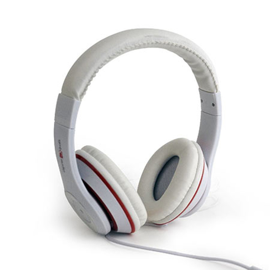 Picture of Slušalice sa mikrofonom GEMBIRD MHS-LAX-W, Los Angeles, white, 3.5 mm 4-pin za smartphone