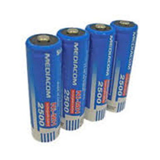 Picture of Mediacom punjive baterije NiMH AA 4kom 2500mAh ME-AA2500