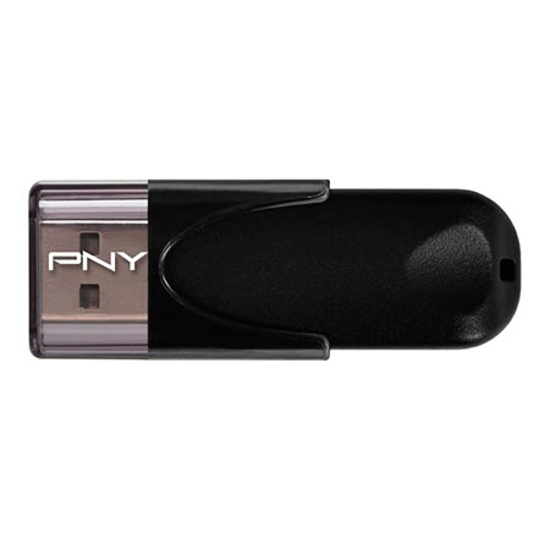 Picture of USB Memory stick PNY 64GB, USB2.0, black FD64GATT4-EF