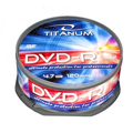 Picture of DVD-R TITANUM 4,7 GB X16, CAKE BOX 25 kom, 1280