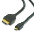 Picture of HDMI kabl CC-HDMID-10, v2.0 HDMI male to Micro-D male 3m, GEMBIRD