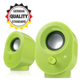 Picture of Zvučnici 2.0 SPEEDLINK SNAPPY Stereo, green, USB, SL-8001-GN