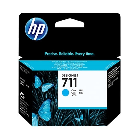 Picture of HP Tinta CZ130A Cyan 711 T120 24-in, T520 24-in, T520 36-in 