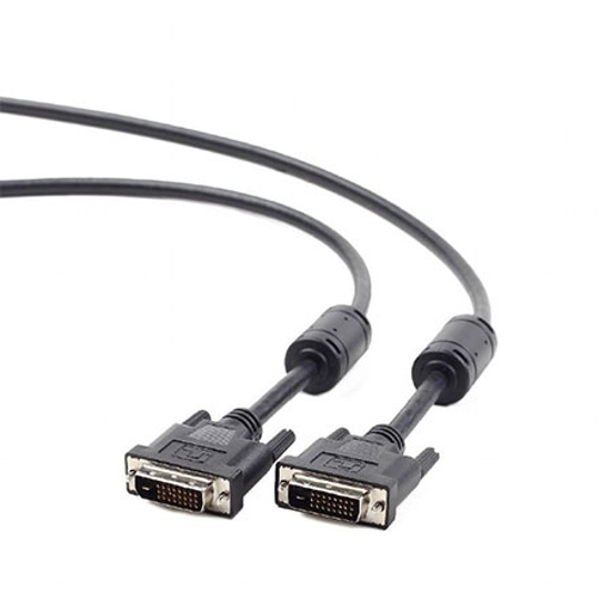 Picture of DVI video kabl GEMBIRD CC-DVI2-BK-10 DVI dual link 3m cable, black