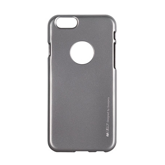 Picture of Zaštitna futrola Mercury i-Jelly metal case iPhone 6/6S gray
