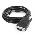 Picture of HDMI adapter kabal GEMBIRD A-HDMI-VGA-03-10 HDMI to VGA, 3m, adapter + audio