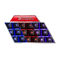 Picture of Tastatura i miš gaming ESPERANZA SHELTER, USB, multicolor illuminated, multimedia, US layout, EGK3000