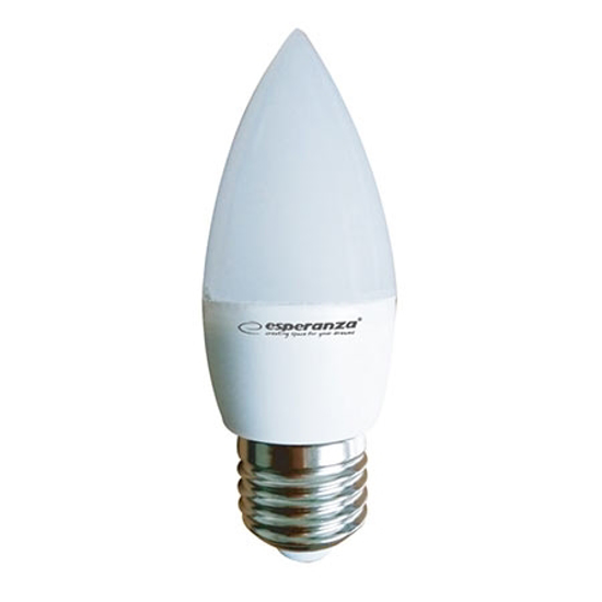 Picture of LED sijalica ESPERANZA, C37 E27 6W, warm white, A+, 580 lm, ELL147