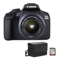 Picture of Fotoaparat CANON EOS2000D + 18-55 IS+ Torbica SB130+16GB MicroSD  bundle