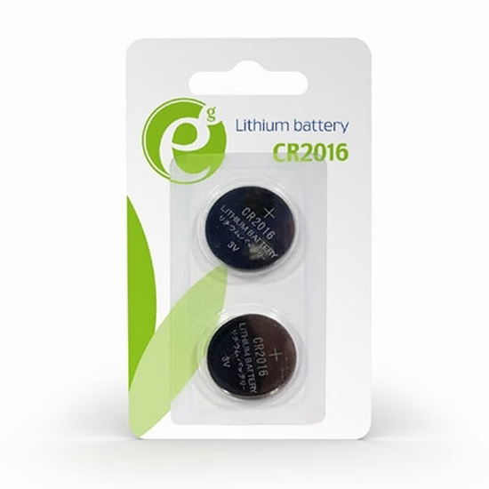Picture of Gembird dugmasta baterija CR2016 lithium 3V 2kom, EG-BA-CR2016-01