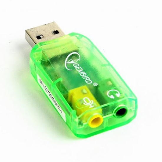Picture of Zvučna kartica GEMBIRD, Virtus, USB 2.0, SC-USB-01