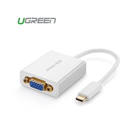 Picture of USB3.1 type-C M video adapter to VGA F, E-Green