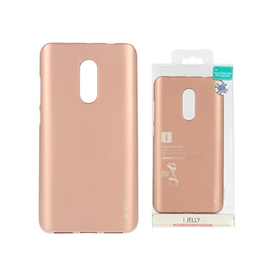 Picture of Zaštitna futrola Mercury i-Jelly metal case Xiaomi REDMI NOTE 4/4X GOLD