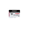 Picture of  MICRO SD KINGSTON SDCE/64GB 64GB High Endurance microSD,95MB/s,30MB/s
