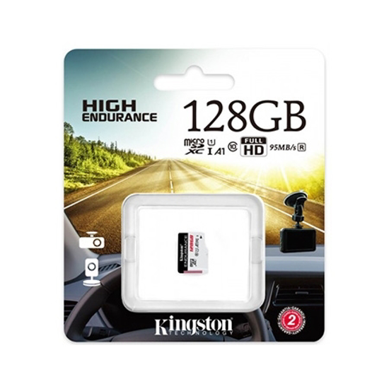 Picture of  MICRO SD KINGSTON SDCE/128GB 128GB High Endurance microSD,95MB/s,30MB/s