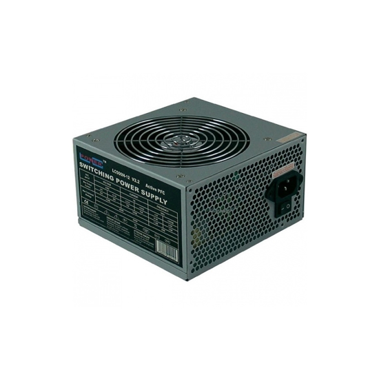 Picture of Napojna jedinica ATX LC-Power PSU 500W LC500H-12 V2.2 Office Series 120mm fan,4+4 pin,4xSATA,1x PCIe 6-pin, Active PFC