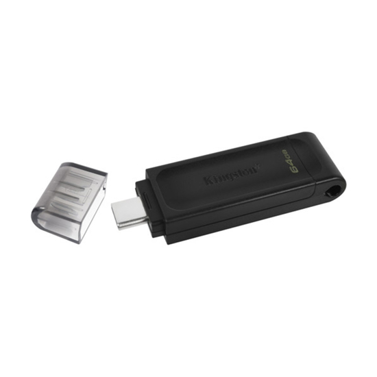 Picture of USB Memory stick Kingston 64GB, USB type-C  DT70/64GB