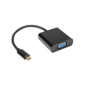 Picture of USB adapter kabl Type-C  to VGA, SPEEDLINK USB-C to VGA Adapter HQ, SL-180018-BK