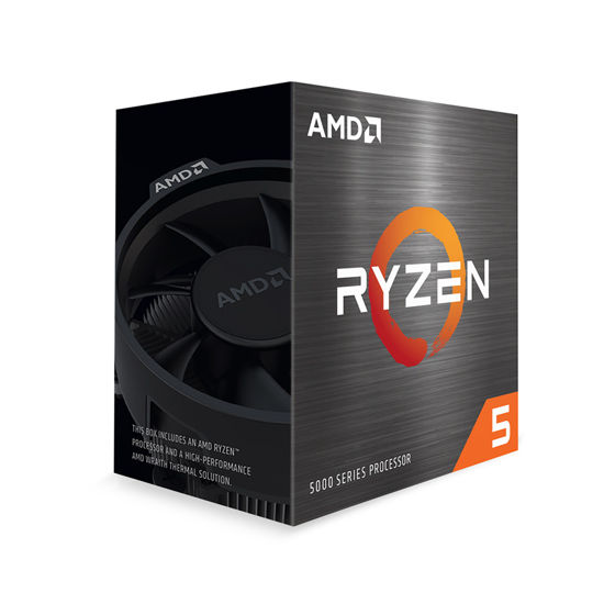 Picture of AMD Ryzen 5 5600X AM4 BOX 6 cores,12 threads,3.7GHz,32MB L3,65W, bez hladnjaka