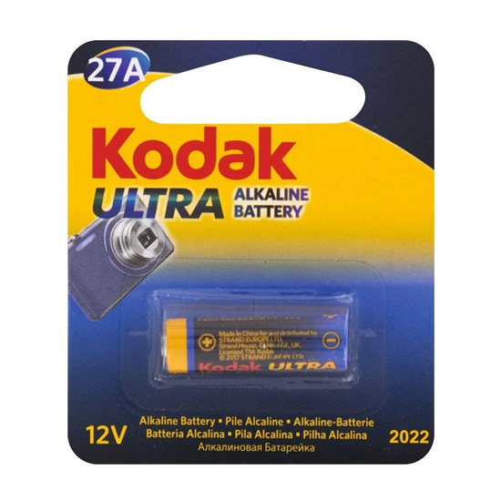 Picture of Baterija KODAK,27A MAX SUPER ALKALNA,12 V (887930414370)