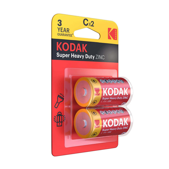 Picture of Baterija KODAK C,R14  CINK KLORID 2/1 ,1,5 V (887930951059)