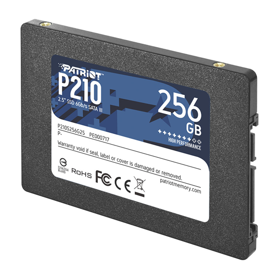 Picture of SSD 2,5" PATRIOT P210 SATA 3 256GB P210S256G25