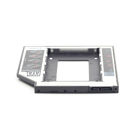 Picture of SSD HDD Caddy mobile za notebook univerzalni 9,5mm,  2,5" SSD/HDD, GEMBIRD, MF-95-01