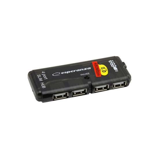 Picture of USB HUB ESPERANZA, 4 PORT USB 2.0 EA112
