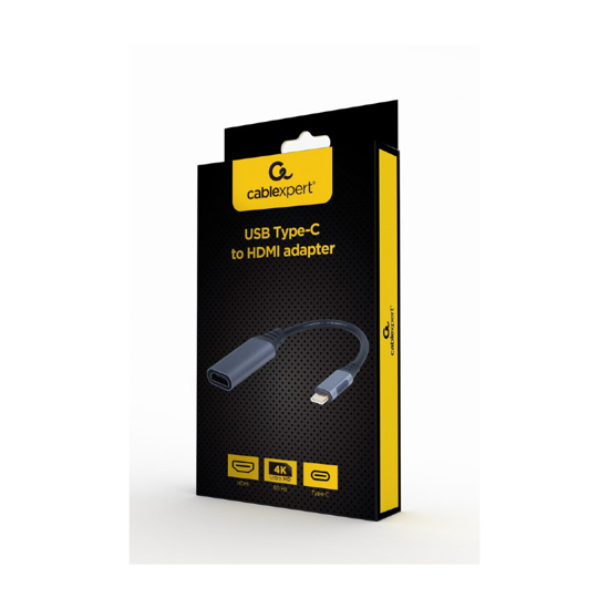 Picture of Type-C  to HDMI, adapter kabl, GEMBIRD A-USB3C-HDMI-01