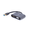 Picture of USB 3.0  to HDMI + VGA adapter GEMBIRD A-USB3-HDMIVGA-01