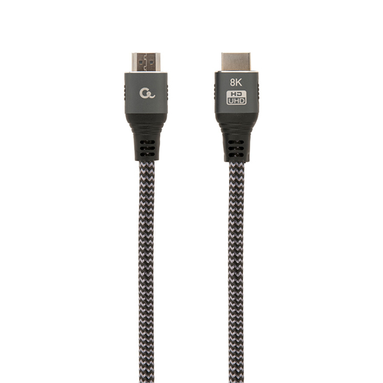 Picture of HDMI kabl GEMBIRD, 2 m, Ultra High speed with Ethernet, 8K select plus series, CCB-HDMI8K-2M