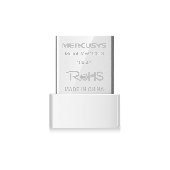Picture of USB WLAN nano adapter Mercusys MW150US,  up to 150Mbps IEEE 802.11n,g,b, USB 2.0