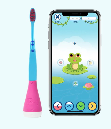 Picture of Playbrush Smart Pink Flex dod fleksibilni dodatak za bilo koju dječiju četkicu ( 3032003 ) 