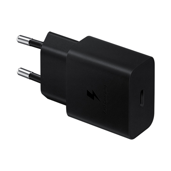 Picture of Punjač SAMSUNG ORG. 15W Fast Charging Type-C Wall Charger Black USB-C  EP-T1510NBEGEU 