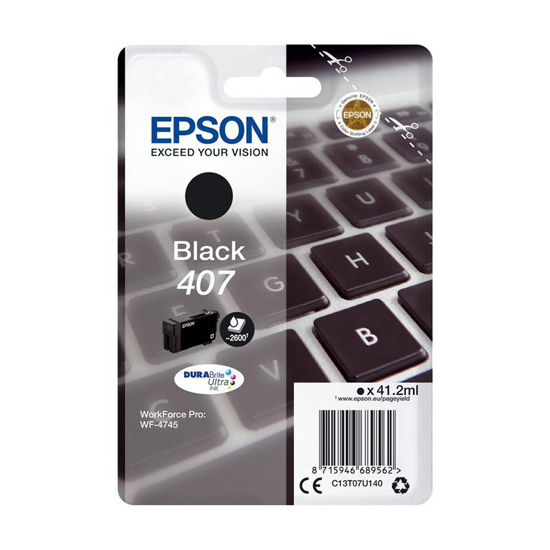 Picture of TINTA EPSON WF-4745 L BLACK (EPSON 407)