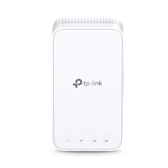 Picture of TP Link RE300 -AC1200 MESH Wi-Fi Range Extender, Wall Plugged, 2 internal antennas, 867Mbps at 5GHz + 300Mbps at 2.4GHz, Range Extender mode
