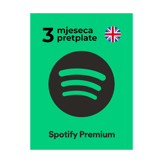 Picture of Spotify 3 months United Kingdom