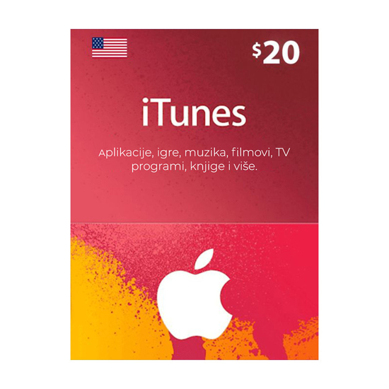 Picture of Itunes 20$ - United States
