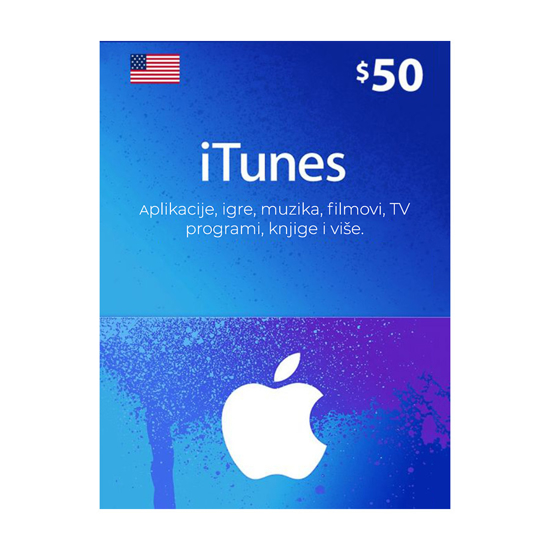 Picture of Itunes 50$- United States
