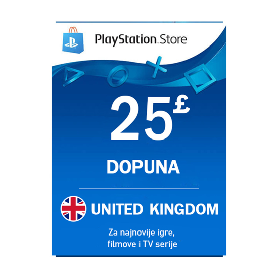 Picture of Playstation Network - United Kingdom 25L