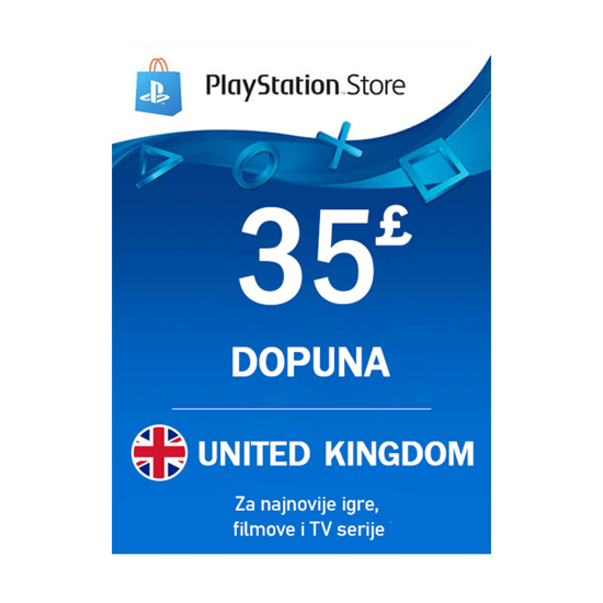 Picture of Playstation Network - United Kingdom 35L